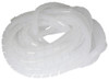 10M Polypropylene Spiral Wire Wrap, 20mm OD, Clear