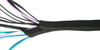 Self-Closing Fine-Weave Sleeving Wrap, 50mmØ, Black