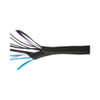 Self-Closing Fine-Weave Sleeving Wrap, 19mmØ, Black
