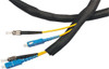 Self-Closing Fine-Weave Sleeving Wrap, 16mmØ, Black