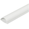 2M Micro 20x10 White Cable Cover Self Adhesive