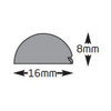 D-LINE 2 METRE MICRO TRUNKING 16MM