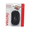 Velcro Sticky-Back Fastener, 1M, Black