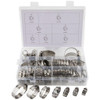 STAINLESS STEEL HOUSE CLAMP KIT - 60 PIECES