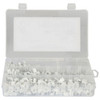 Cable Clips Round Kit, 400 pcs, White