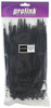 Anchored Cable Ties, 4.8x200mm, Black