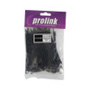 Anchored Cable Ties, 2.5x100mm, Black