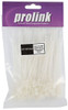 Anchored Cable Ties, 2.5x100mm, White