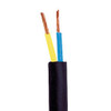 PRO SPEAKER CABLE 100M ROLL. 2 X 2.5MM² 8MM O.D BLACK
