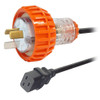 ~C19 2.5MM2 5M CABLE WITH 20AMP CAPTIVE PLU