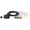 ATEN 2 PORT USB 4K @60HZ HDMI CABLE KVM SWITCH