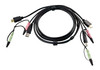 ATEN USB HDMI KVM CABLE WITH AUDIO