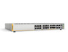 Allied Telesis L2+ switch with 24 x 10/100/1000T PoE ports and 4 x 100/1000X SFP ports, AU Power Cord
