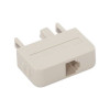 6P4C Old Telephone Plug to New RJ11 Socket Modulator Adapter Converter