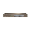 IP-COM (G1016D v6.0) 16-Port Gigabit Unmanaged Switch, 6kv lightning protection