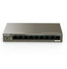 TENDA (TEG1109P-8-102W) 9-Port Gigabit Desktop Switch with 8-Port PoE+
