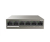 Tenda (TEF1106P-4-63W) 6-Port 10/100M Desktop Switch with 4-Port PoE+