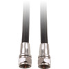 PRO2 FL59Q-2CFF 2M RG59QUAD 'F' FLYLEAD COMPRESSION 'F' PLUG TO PLUG