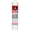 CHEMTOOLS RS60WT-300 RAPID STICK ALL-IN-ONE WHITE SILICONE SEALANT NEUTRAL CURE 300ML CARTRIDGE