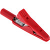 HIRSCHMANN MA1R SMALL HIRSCHMANN CLIP - RED ALLIGATOR TEST LEAD ADAPTOR