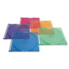 VERBATIM VSC25 25PK COLOURED SLIM CD CASES