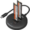 MBEAT M2H3CL H3 USB 3.2 GEN2 DUAL M.2 SSD CLONE DOCK