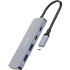 MBEAT XCH01GRY ELITE 4-PORT 10GBPS USB-C GEN 2 HUB 2A+2C