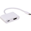 PRO2 PDC2HD USB-C TO HDMI USBC ADAPTORLEAD 18GBPS HDMI PD USB-C 15CM