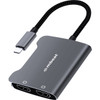 MBEAT CDHD USB-C TO DUAL HDMI ADAPTER 4K TOUGHLINK