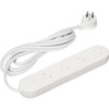 HPM D105/1 10A 2400W 4 WAY POWER BOARD 1.8M LEAD - HPM