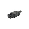 SCHURTER IECHTC15 HIGH TEMP IEC-C15 LINE SOCKET APPLIANCE PLUG W/ NOTCH KEY