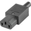 PS4006 3PIN INLINE IEC MAINS SOCKET IEC320 240V LINE SOCKET SOANAR