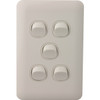 TRANSCO S5W SUPER SLIM 5 GANG LIGHT SWITCH WAFER SERIES