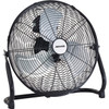 HELLER HVF40SG HIGH VELOCITY COMMERCIAL FAN 40CM FLOOR STAND BLACK