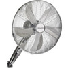 HELLER HRWF40C 40CM CHROME FINISH WALL FAN WITH REMOTE HELLER