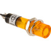 ML625Y 12V MINI INDICATOR YELLOW DC LIGHT - 6MM PANEL MOUNT
