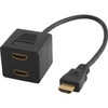PRO2 HLV1140 HDMI PLUG TO 2X SOCKETS - 0.3M LEAD PRO2 SPLITTER