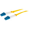 PRO2 FP7612 15M SM FIBRE PATCH LEAD LC-LC SINGLE MODE OS2 DX 3.0MM LSZH