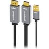 MBEAT LC7996 4K 1.8M HDMI TO DISPLAY PORT CABLE WITH USB POWER TOUGH LINK