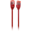 PRO2 LC6ASL0025RD 0.25M SLIM CAT6A PATCH LEAD RED ULTRA THIN
