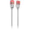 PRO2 LC6ASL0200WH 2M SLIM CAT6A PATCH LEAD WHITE ULTRA THIN