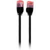 PRO2 LC6ASL0025BK 0.25M SLIM CAT6A PATCH LEAD BLACK ULTRA THIN