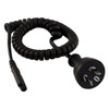 DOSS C720AC CURLY FIG-8 MAINS LEAD - 2M FIGURE 8 IEC- C7 FIG8