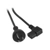 DOSS K9-RA5MT 5M RIGHT ANGLE IEC POWER LEAD RIGHT ANGLE IEC END - BLACK