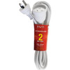 DOSS EXL2M 2M POWER EXTENSION LEAD WHITE