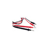 SC1003 4MM STRAIGHT TEST LEADS - 1M BANANA TO POINT