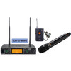 JTS 8012DBKITHBB4 2 CH WIRELESS SYST 638-674MHZ-1 X RU8012DB RX 1 X RU850LTB BP TX-CM501 MIC & 1 X RU850LTH H/H TX