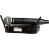 SHURE GLXD24SM58 HANDHELD DUAL BAND WIRELESS SYSTEM WITH SM58 MICROPHONE TRANSMITTER
