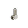 PA5088 RIGHT ANGLE 'F' PLUG TO SOCKET F' SOCKET ADAPTOR