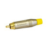 AMPHENOL PD2965 RCA PLUG AMPHENOL YELLOW